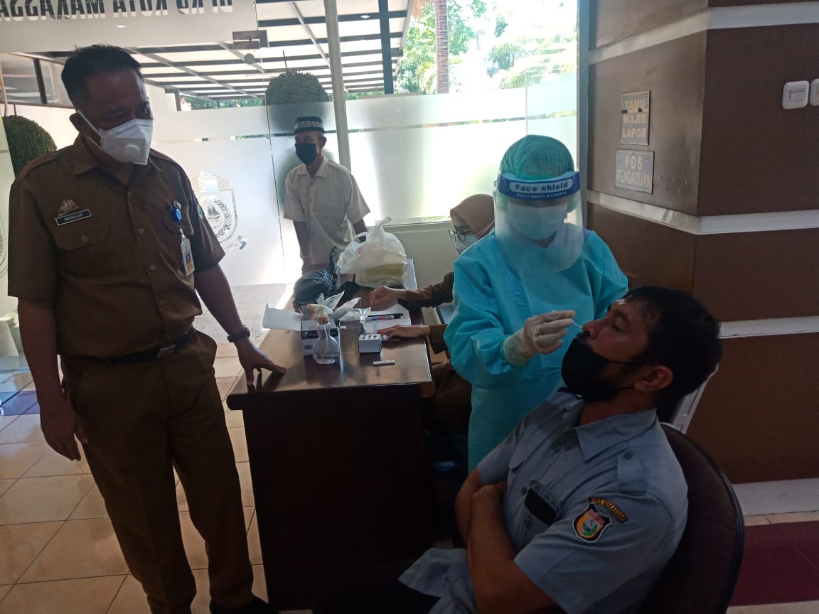 Sekretariat DPRD Makassar Sediakan Layanan Swab Test dan Rapid Antigen Gratis